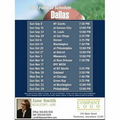 Dallas Football Schedule Postcards-Standard (4-1/4" x 5-1/2")